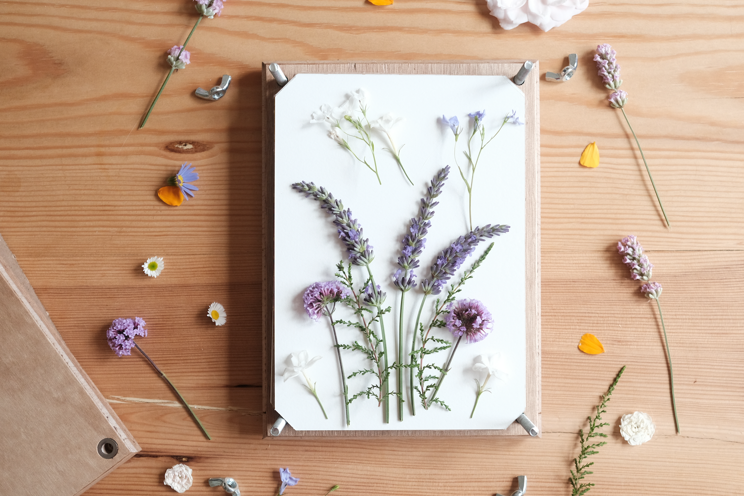 Classic Zinc Flower Press